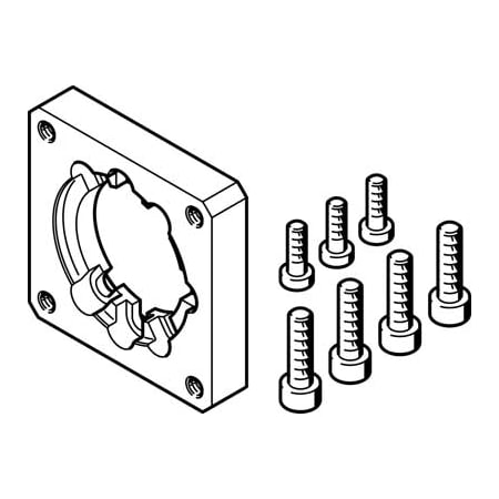 Festo Motor Flange EAMF-A-44A/B-55A EAMF-A-44A/B-55A